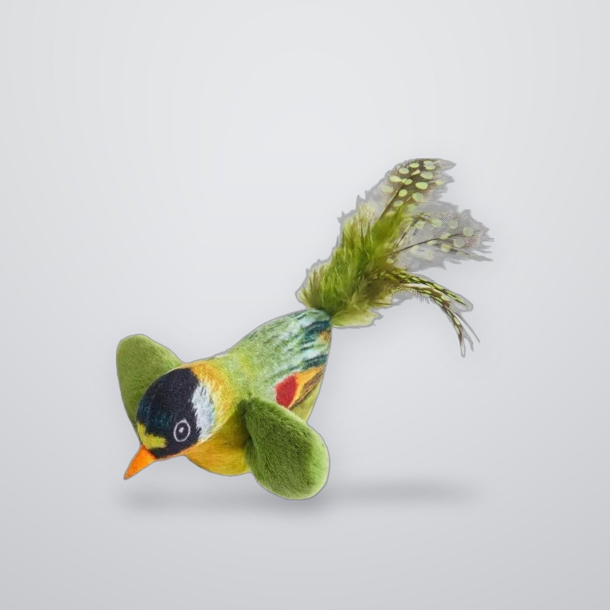 Chirping Bird Cat Toy with Catnip